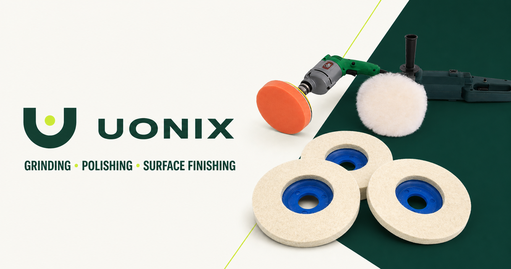 UONIX grinding, polishing, and surface finishing products